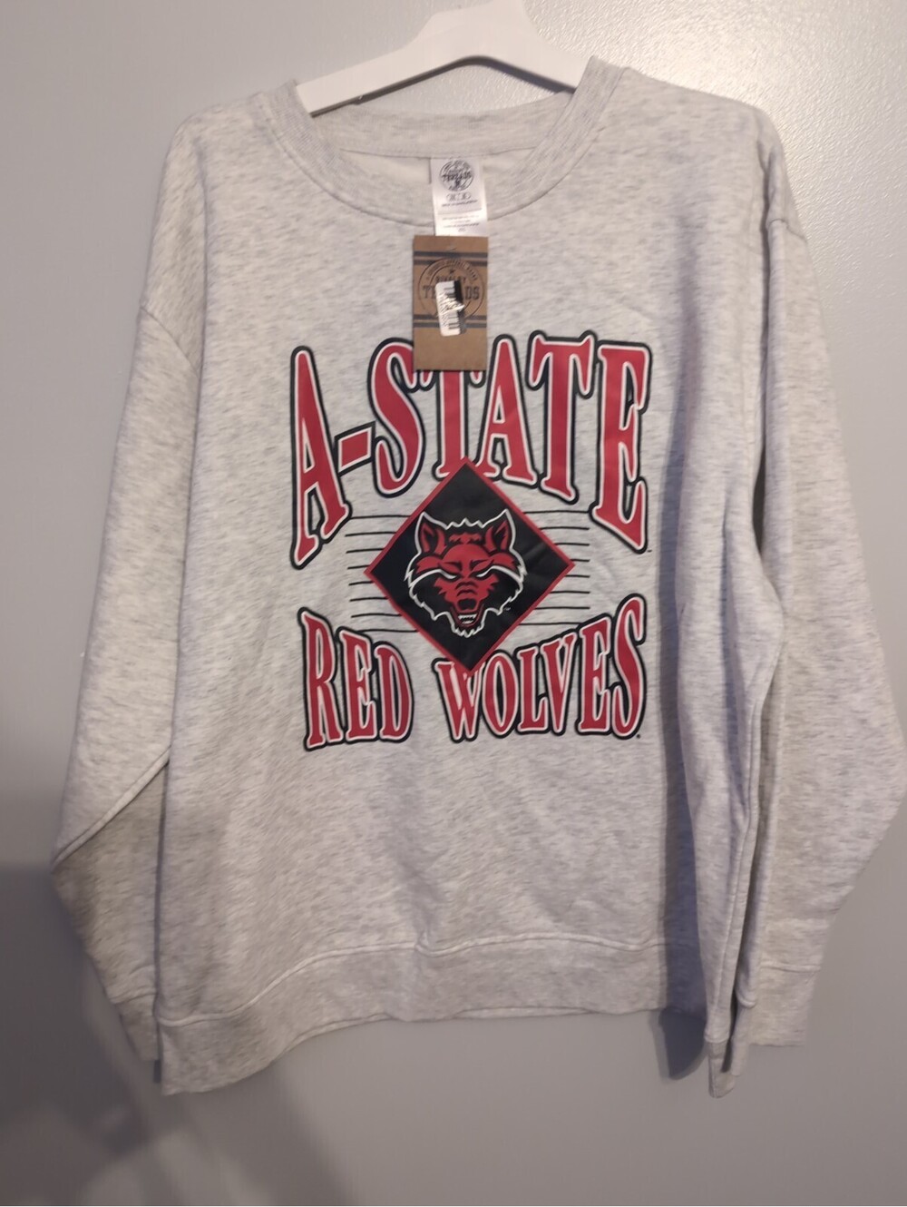 Arkansas State Red Wolves Women's  Long Sleeve Fleece Sweatshirt- 2xl